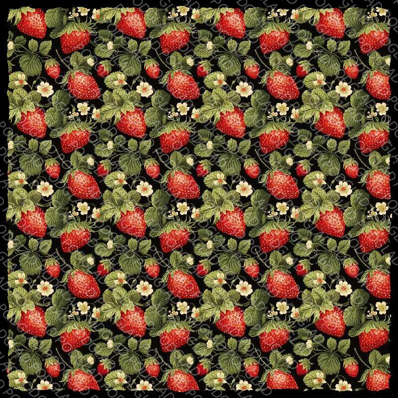 Oil-Paint Strawberry